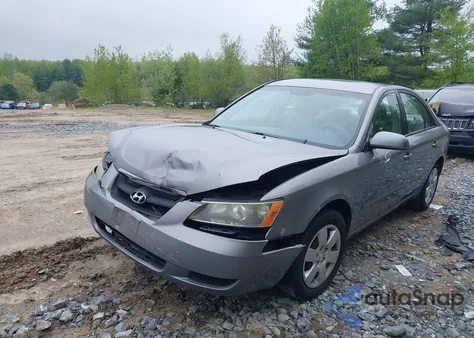 2007 Hyundai Sonata Gls z USA, uszkodzony, nr VIN 5NPET46C27H241965